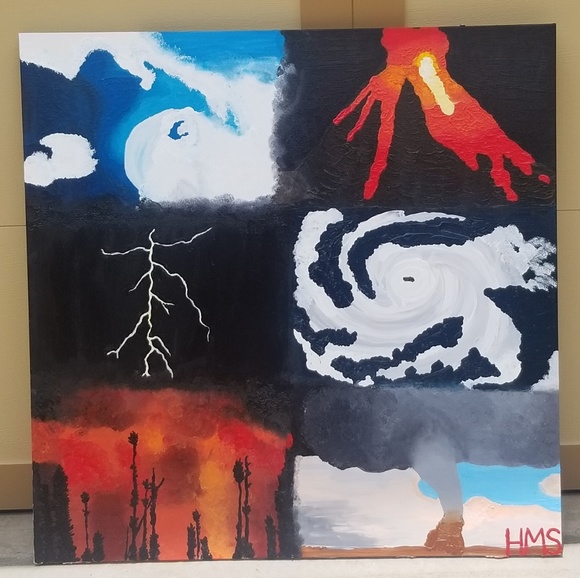 Natural Disasters Painting - Picture 1 of 1